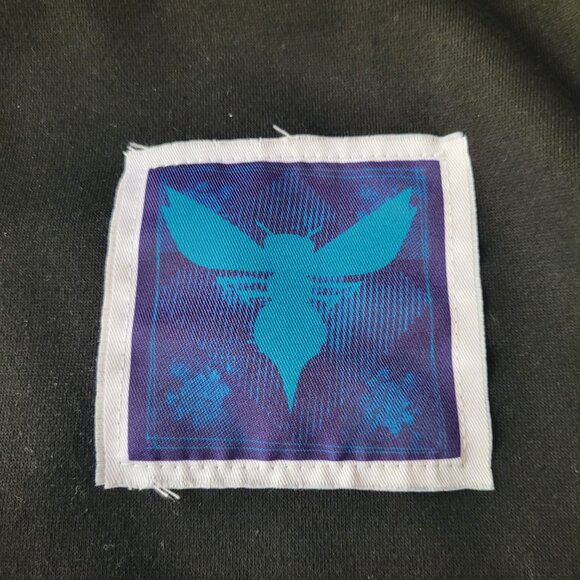 Originals Black Hoodie with Charlotte Hornets Patch Size Medium - Picture 2 of 6